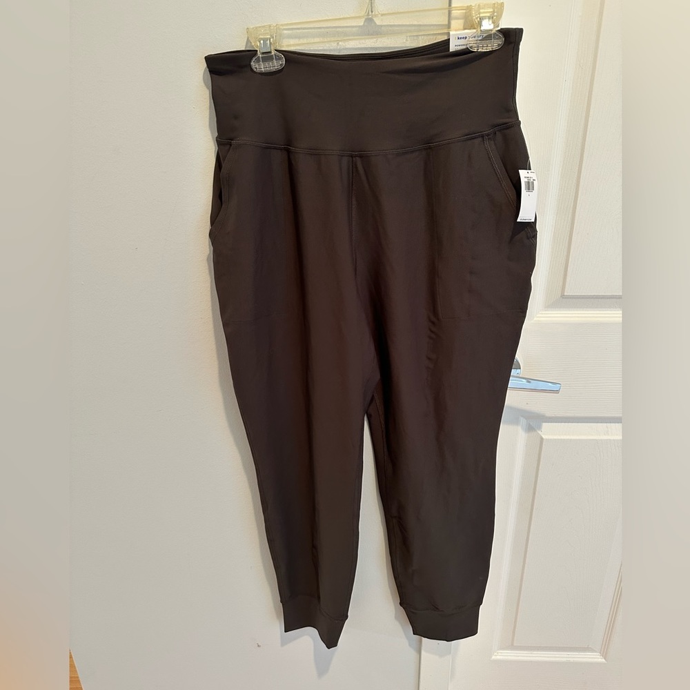 NWT Old Navy High Rise Power Soft Joggers, size L